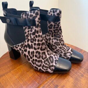 Tod's Animal Print Bootie